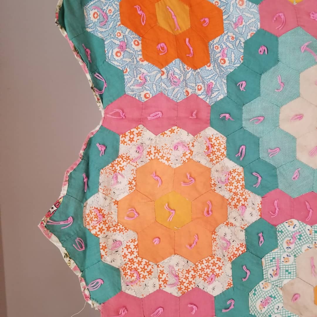 Grandmother's Garden Coverlet