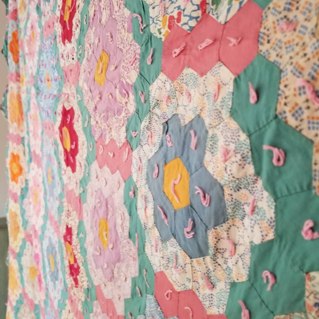 Grandmother's Garden Coverlet