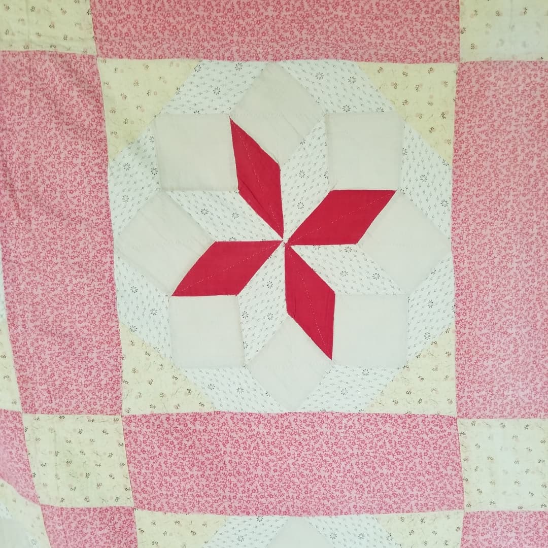 Pink Calico Quilt 3