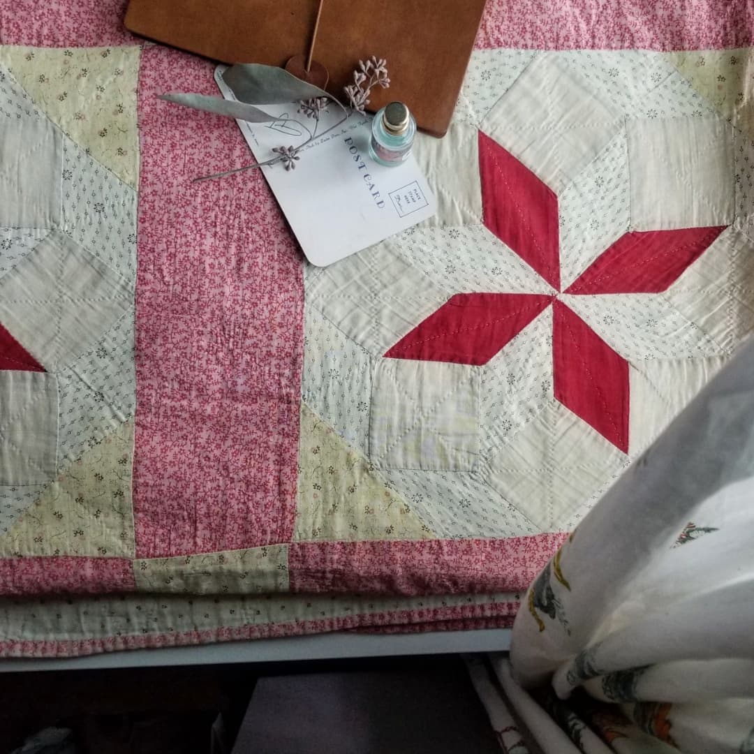 Pink Calico Quilt