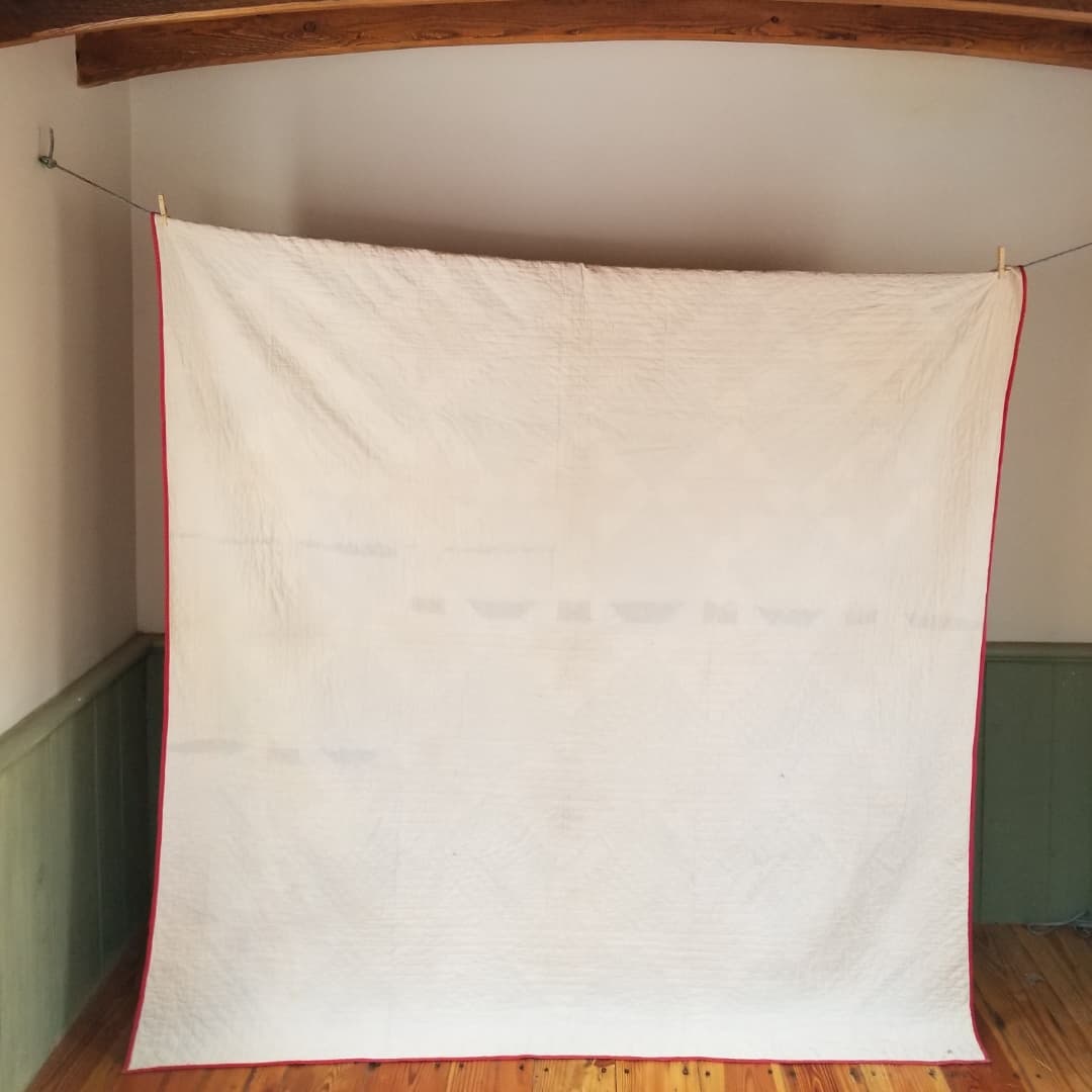 Red White and Blue Feed Back Quilt