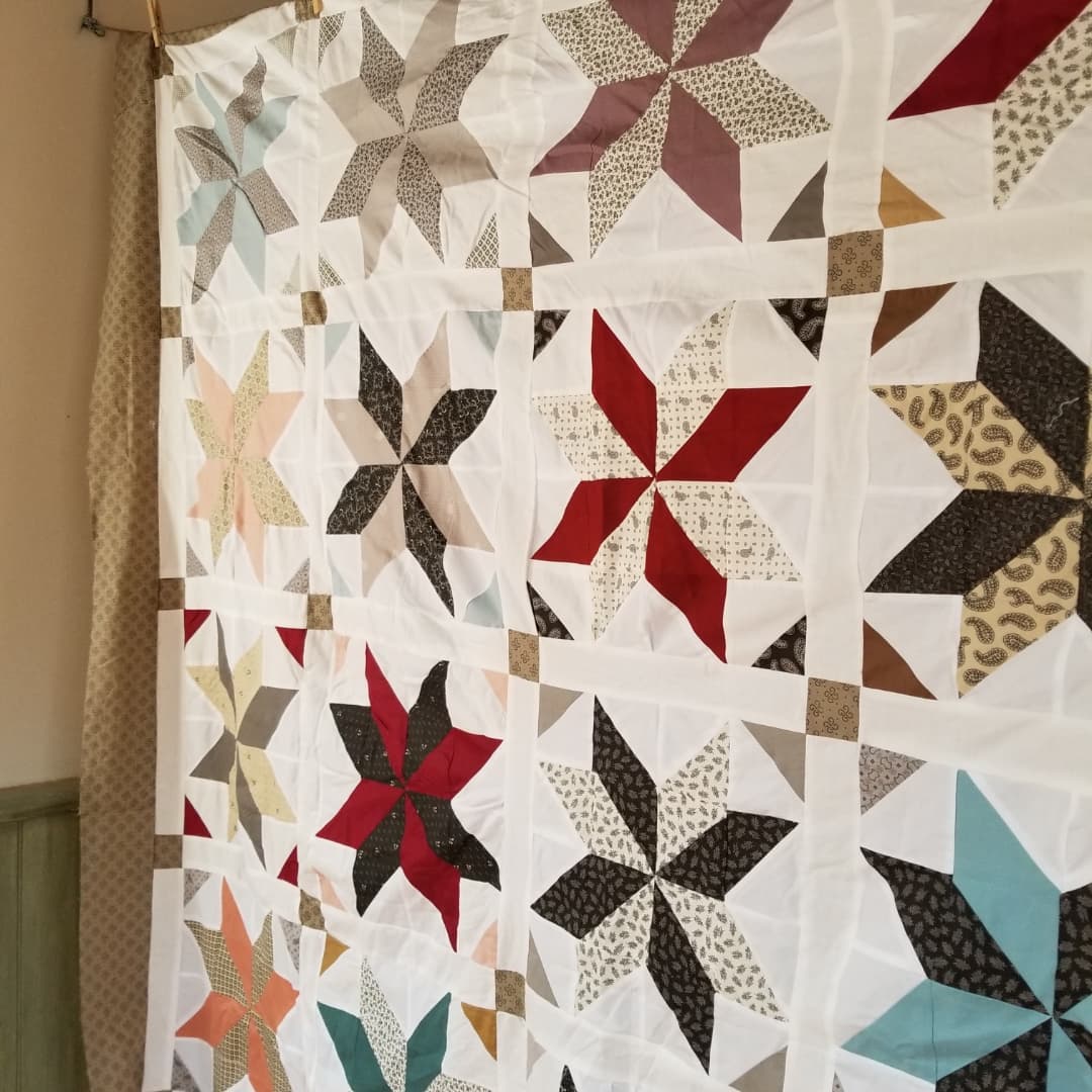 Contemporary Star Quilt TOP