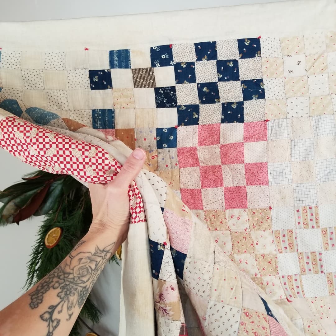 Little Primative Patch Quilt