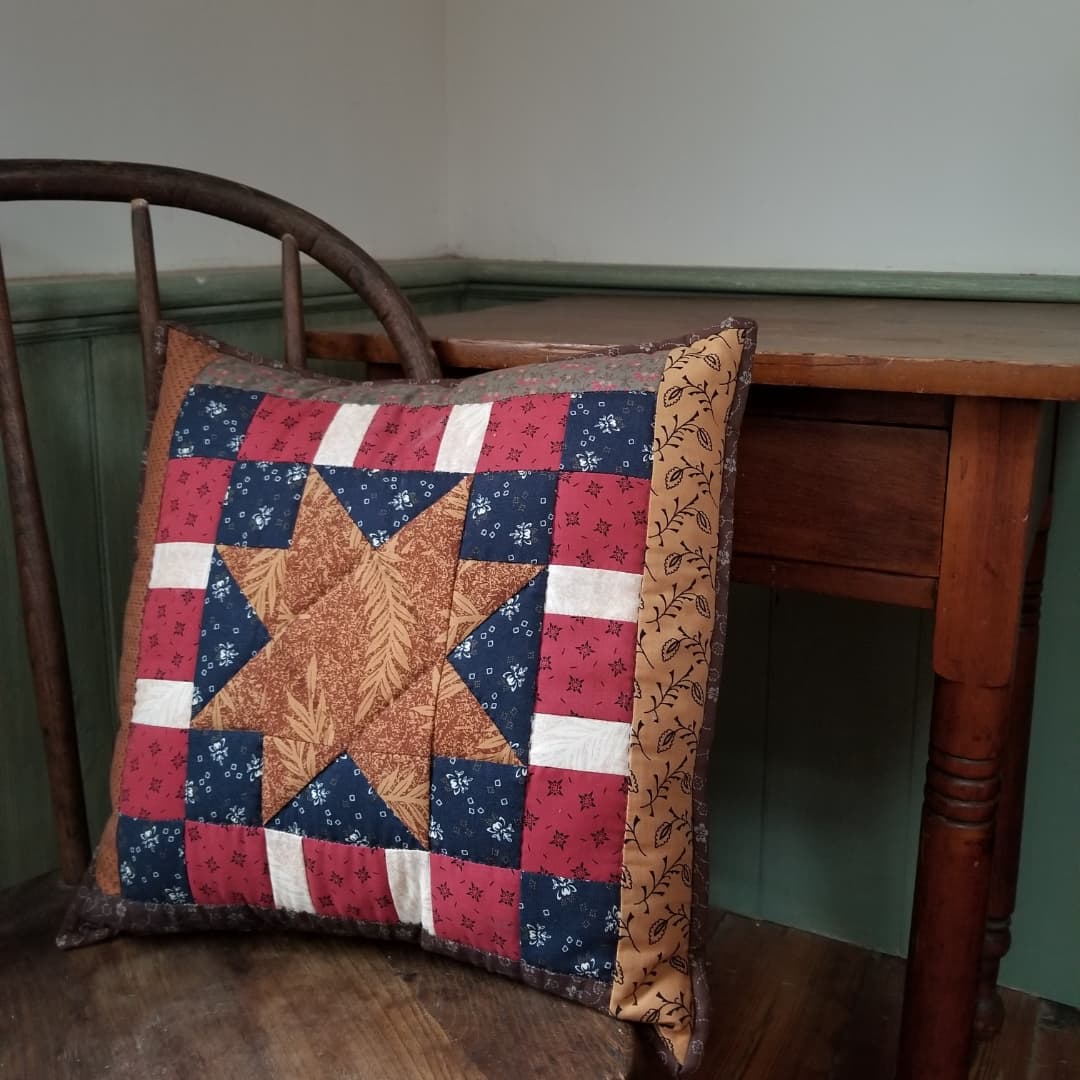 6 Point Star Pillow