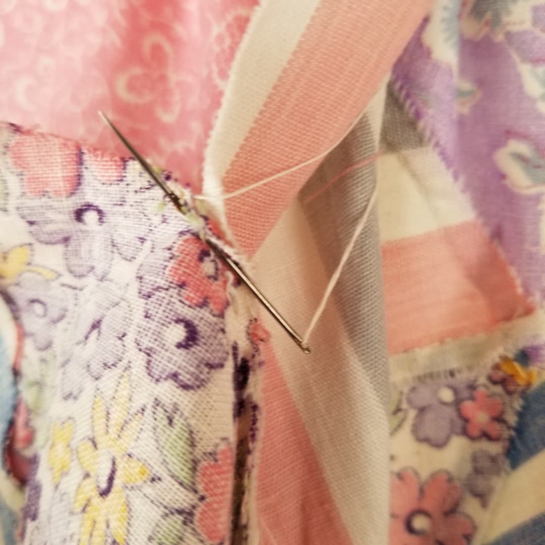 Hexi Quilt Top Strip