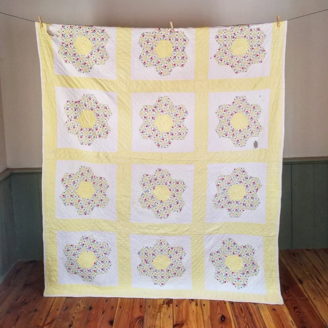 Hexi Flower Quilt