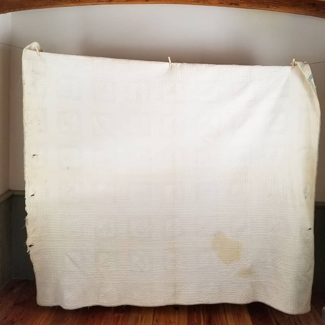 Baby Blue Basket Quilt