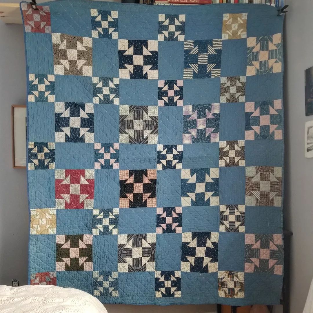 Indigo and Blue Quilt