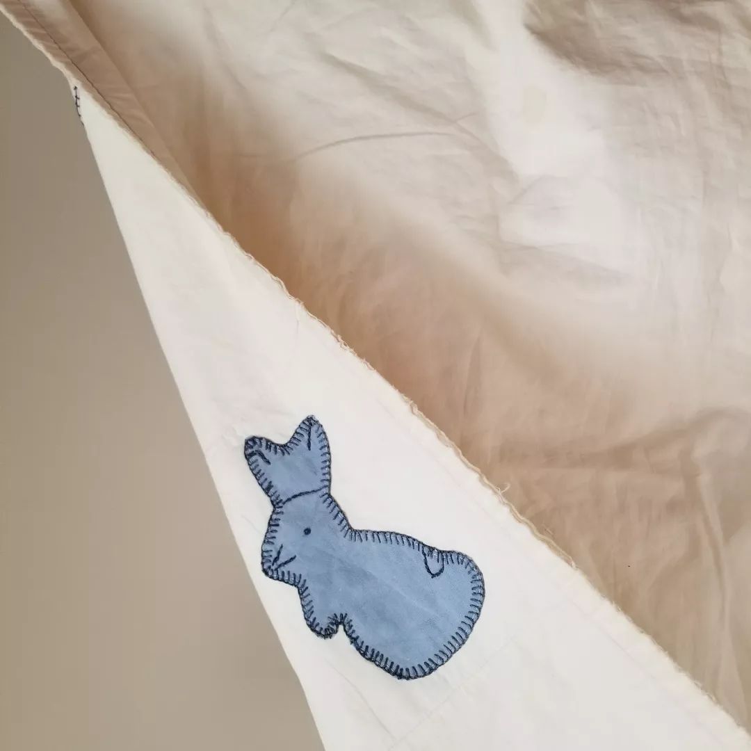 Rabbit Baby Quilt