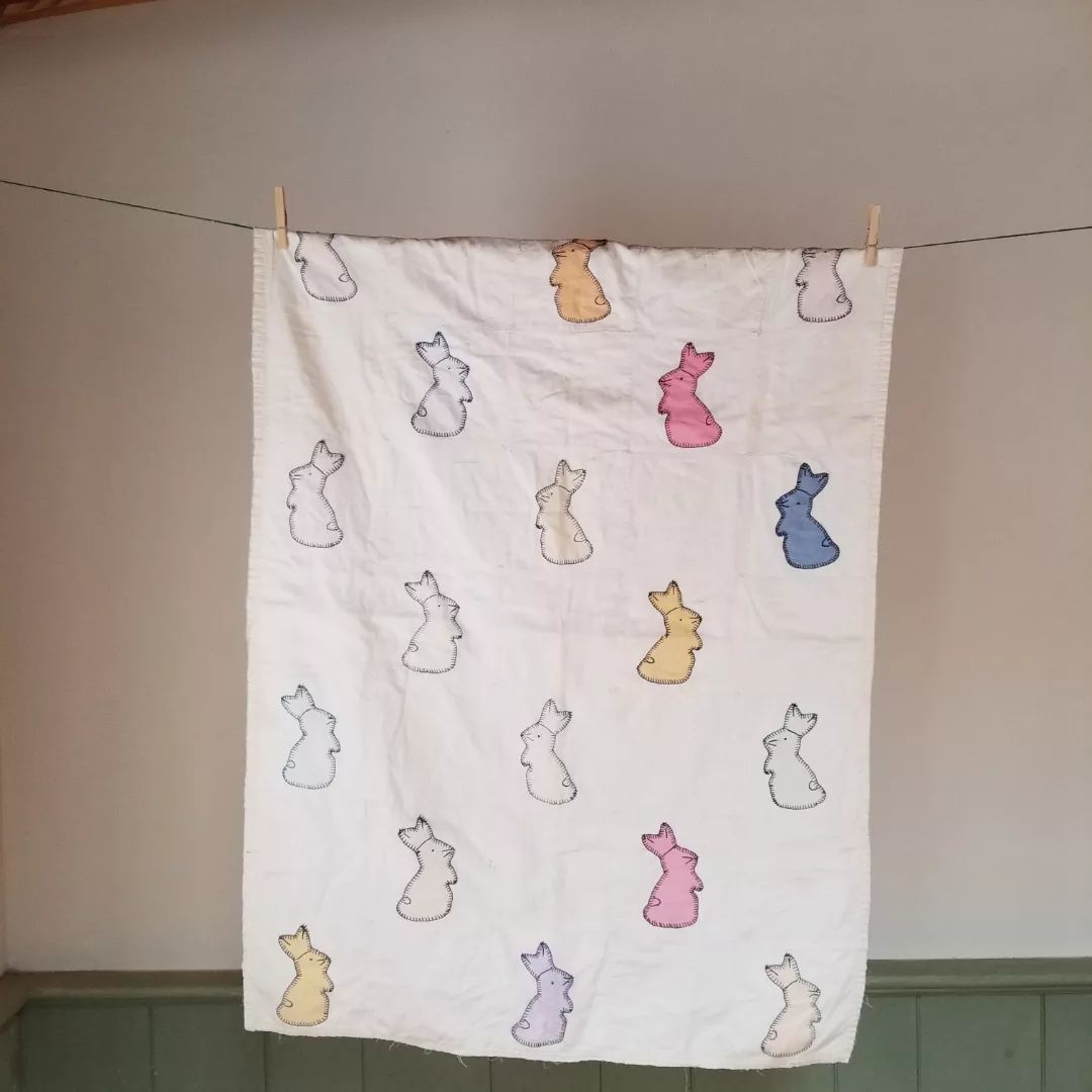 Rabbit Baby Quilt