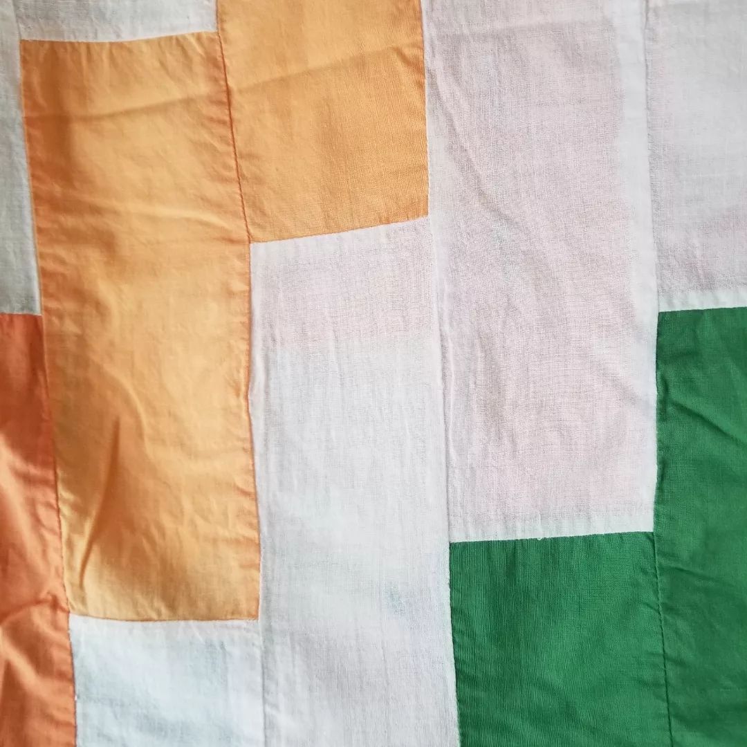 Orange and Green Brick TOP