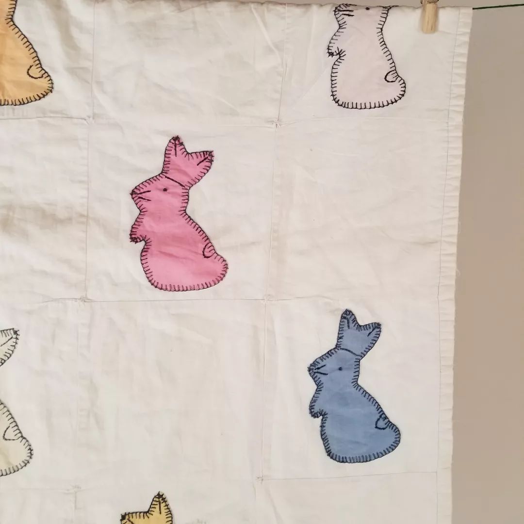 Rabbit Baby Quilt