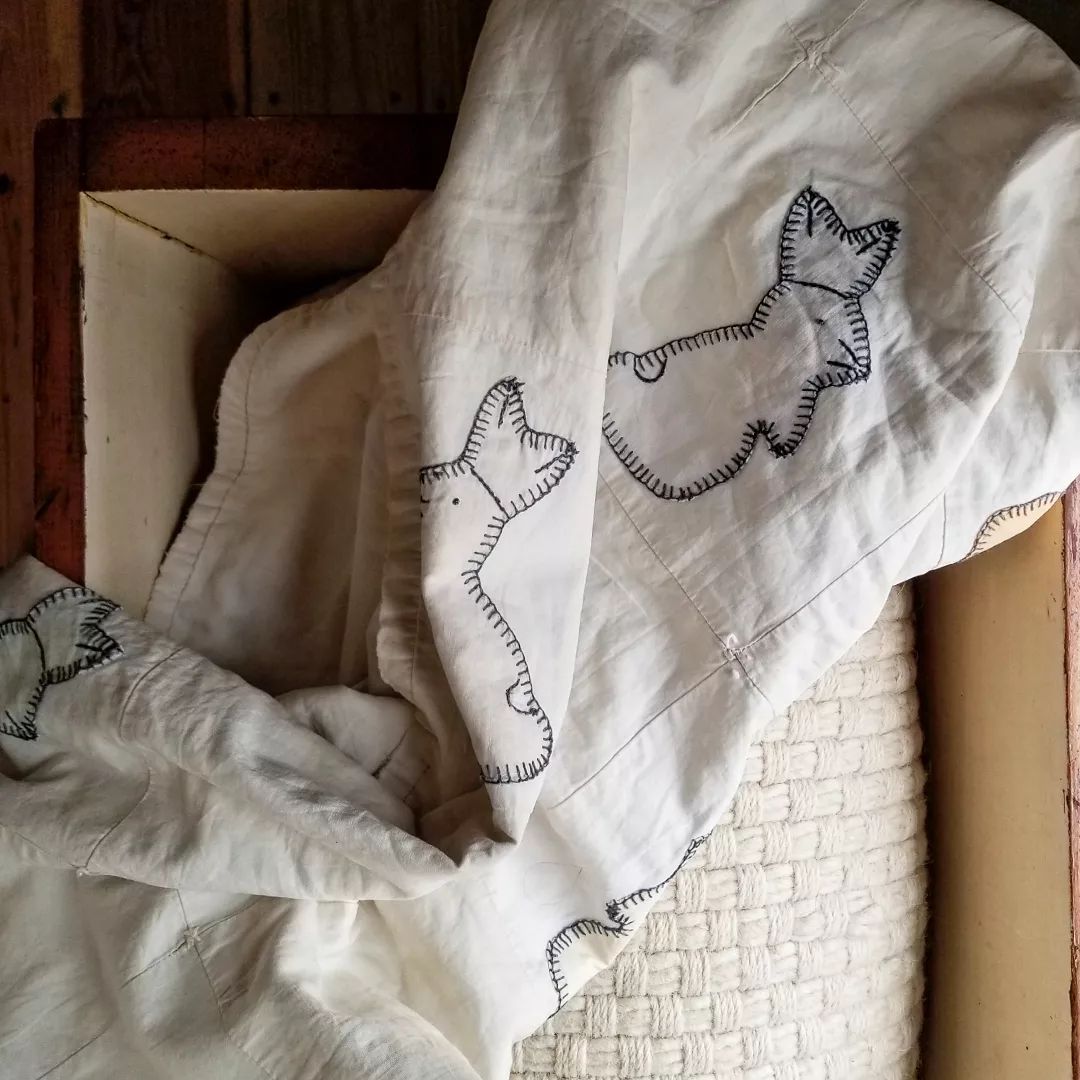 Rabbit Baby Quilt