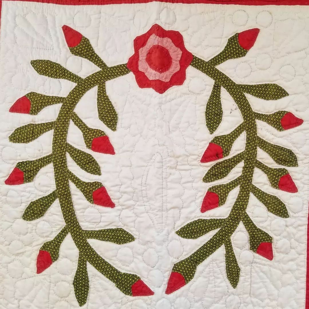 Rose Applique Quilt 2