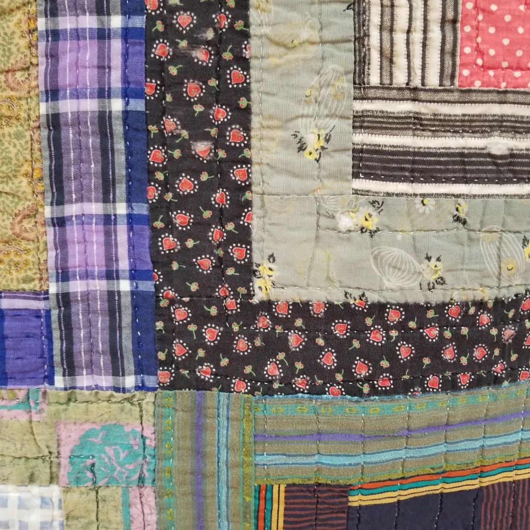 Midcentury Log Cabin Quilt