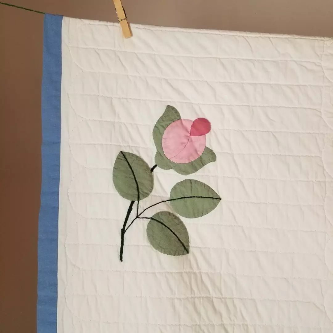 Rose Applique Quilt 6