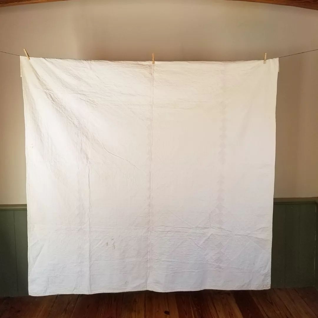 Yellow & Red 9 Patch Chain Quilt