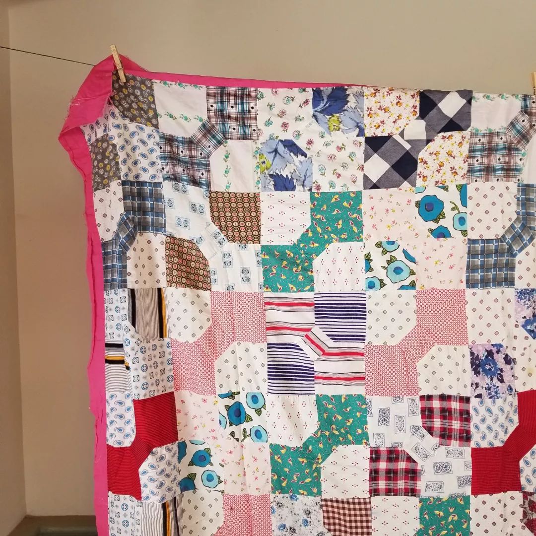 Vintage Bow Ties Quilt TOP