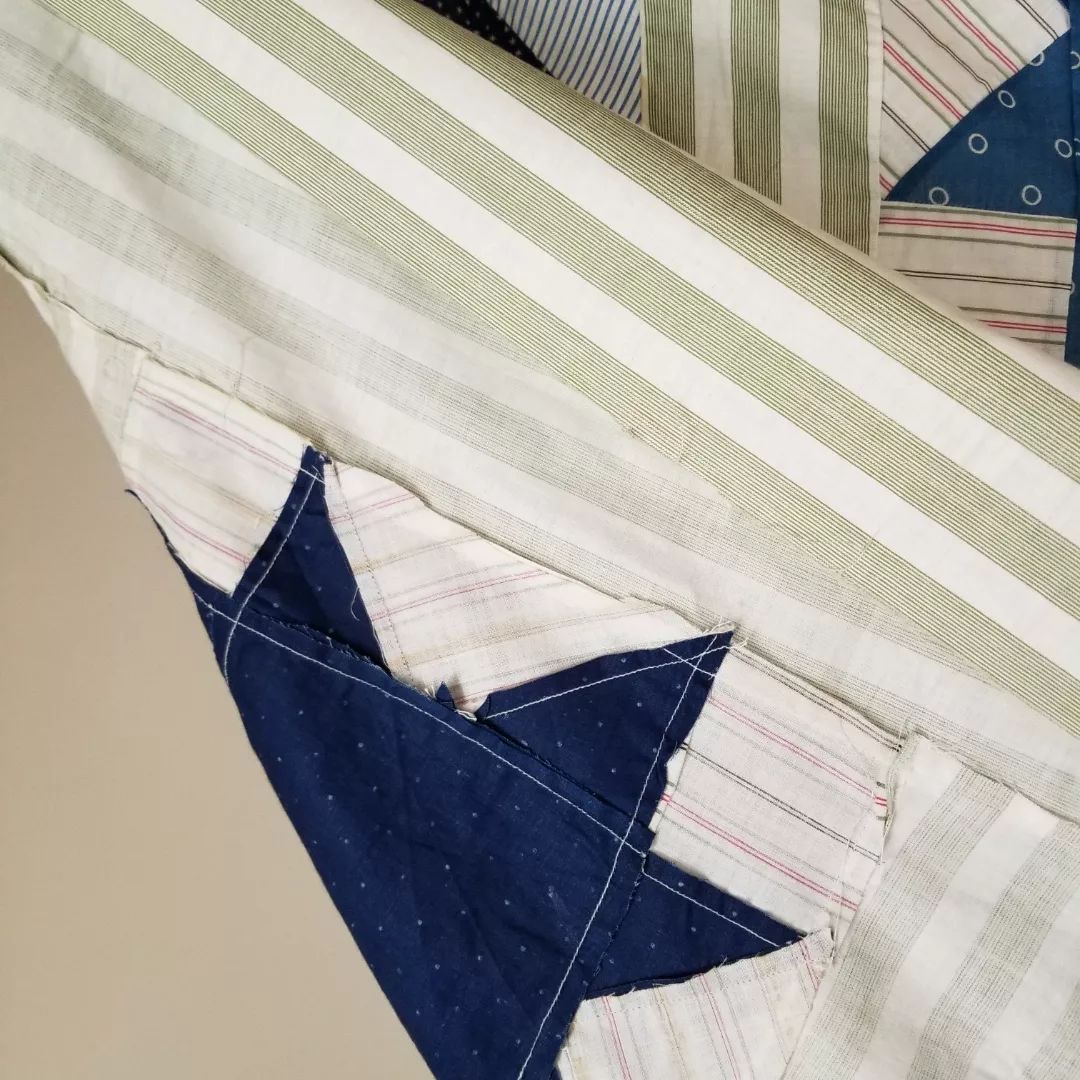 Green and Indigo Evening Star TOP