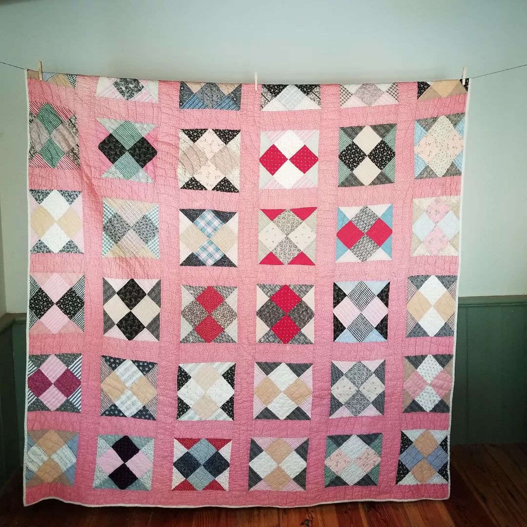Pink Calico Quilt