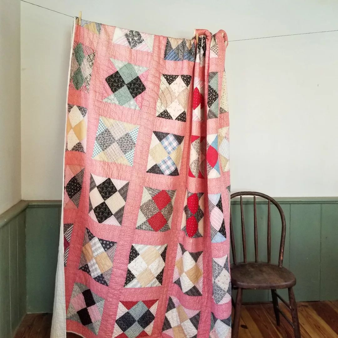 Pink Calico Quilt