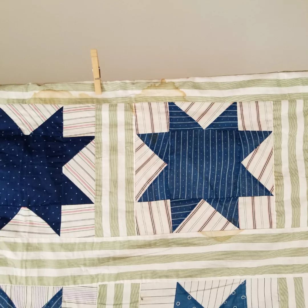 Green and Indigo Evening Star TOP