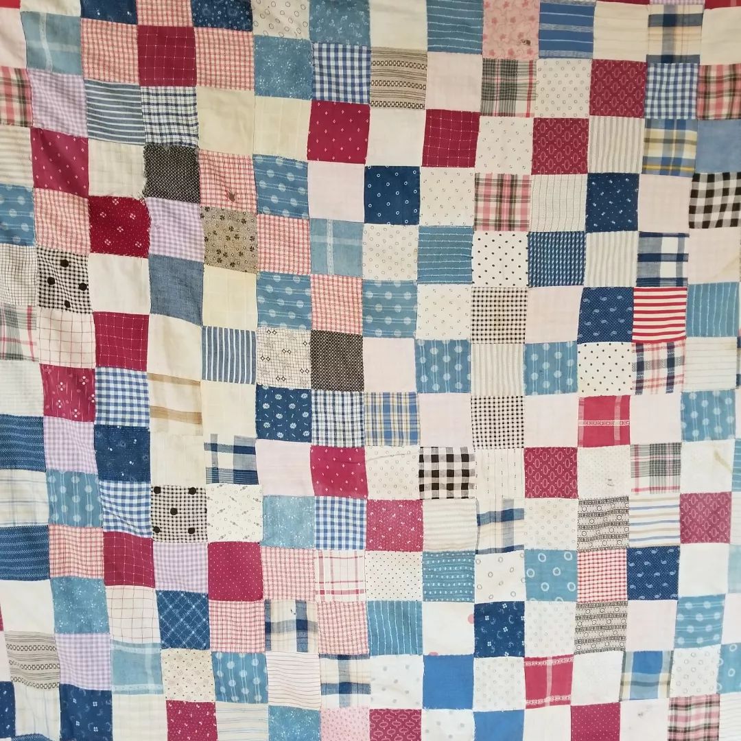 Indigo Patch Quilt TOP 2