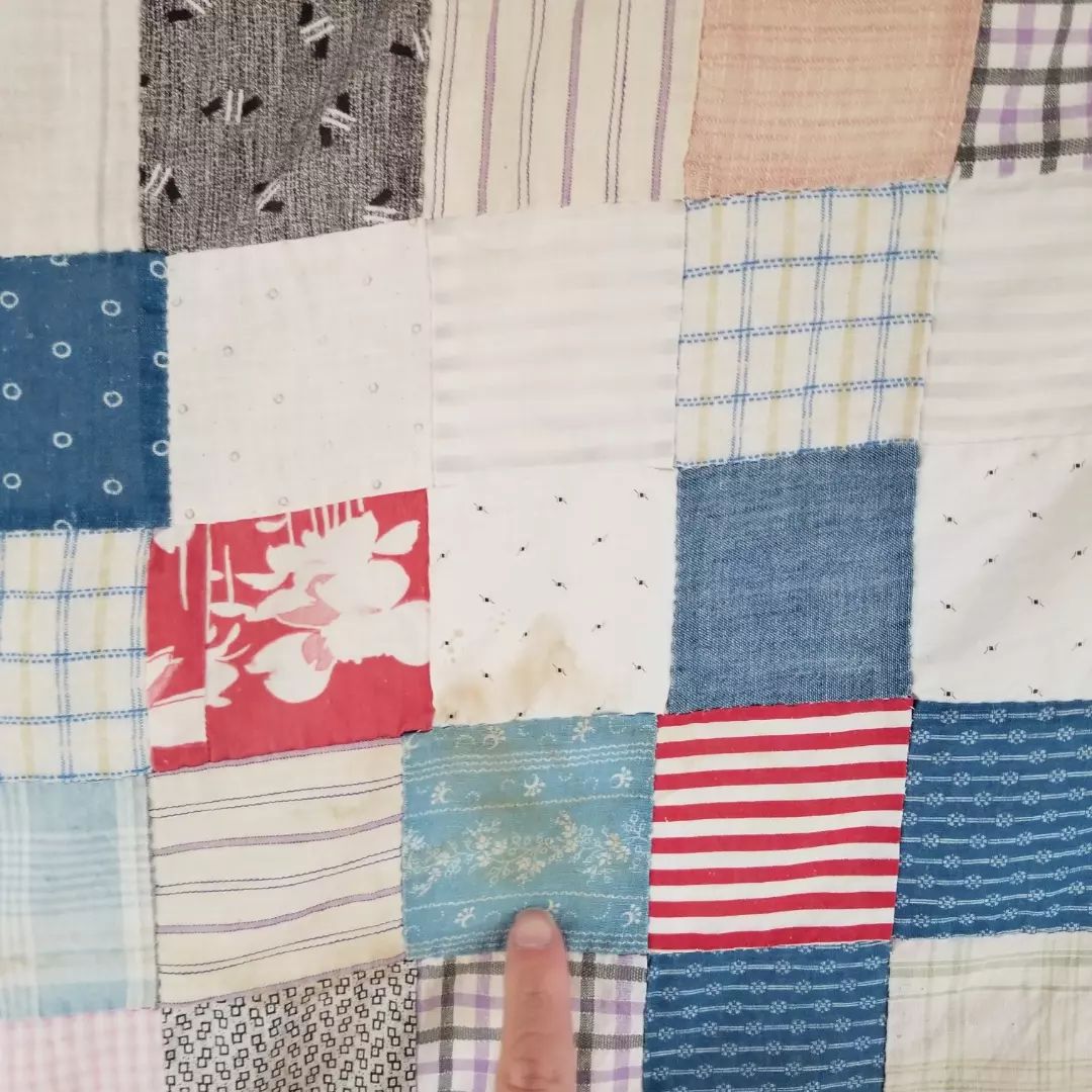 Indigo Patch Quilt TOP 2