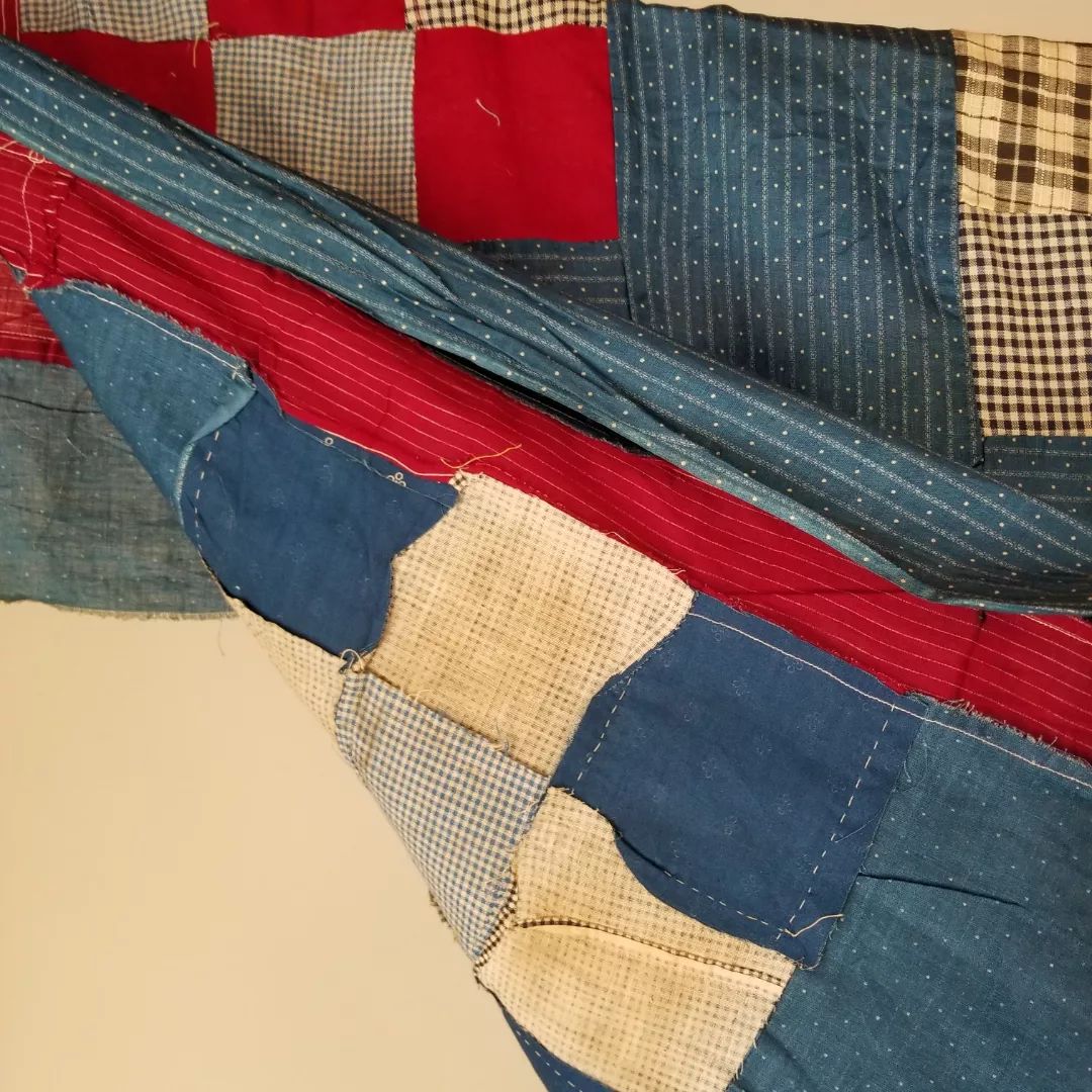 Indigo Patch Quilt TOP