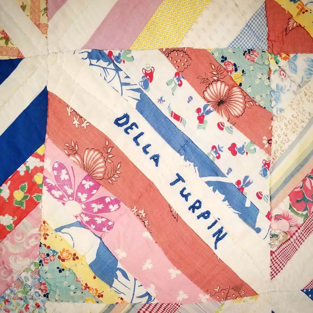 Embroidered Album Quilt