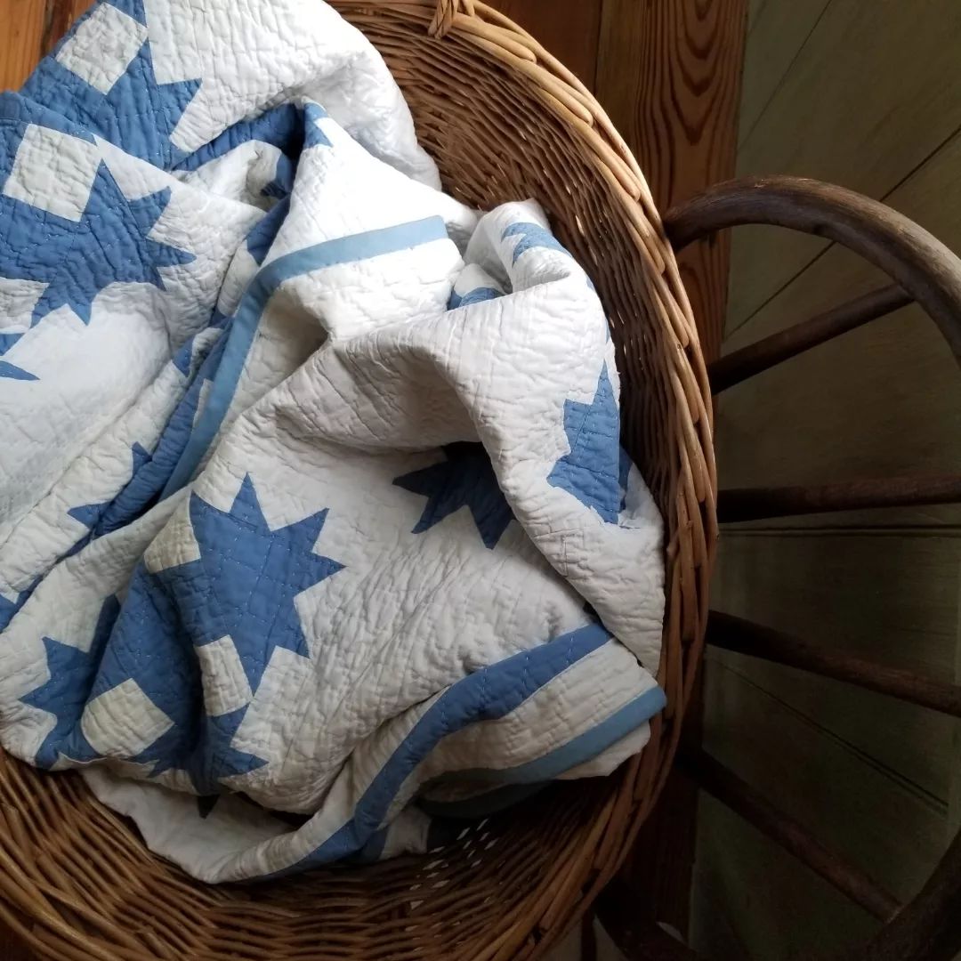 Blue and White Quilt
