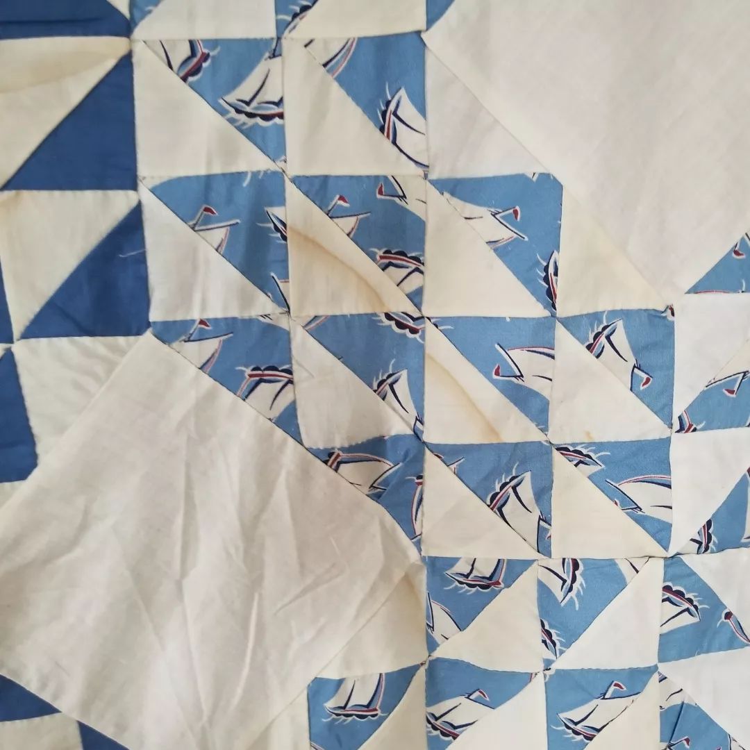 Ocean Waves Quilt TOP 2