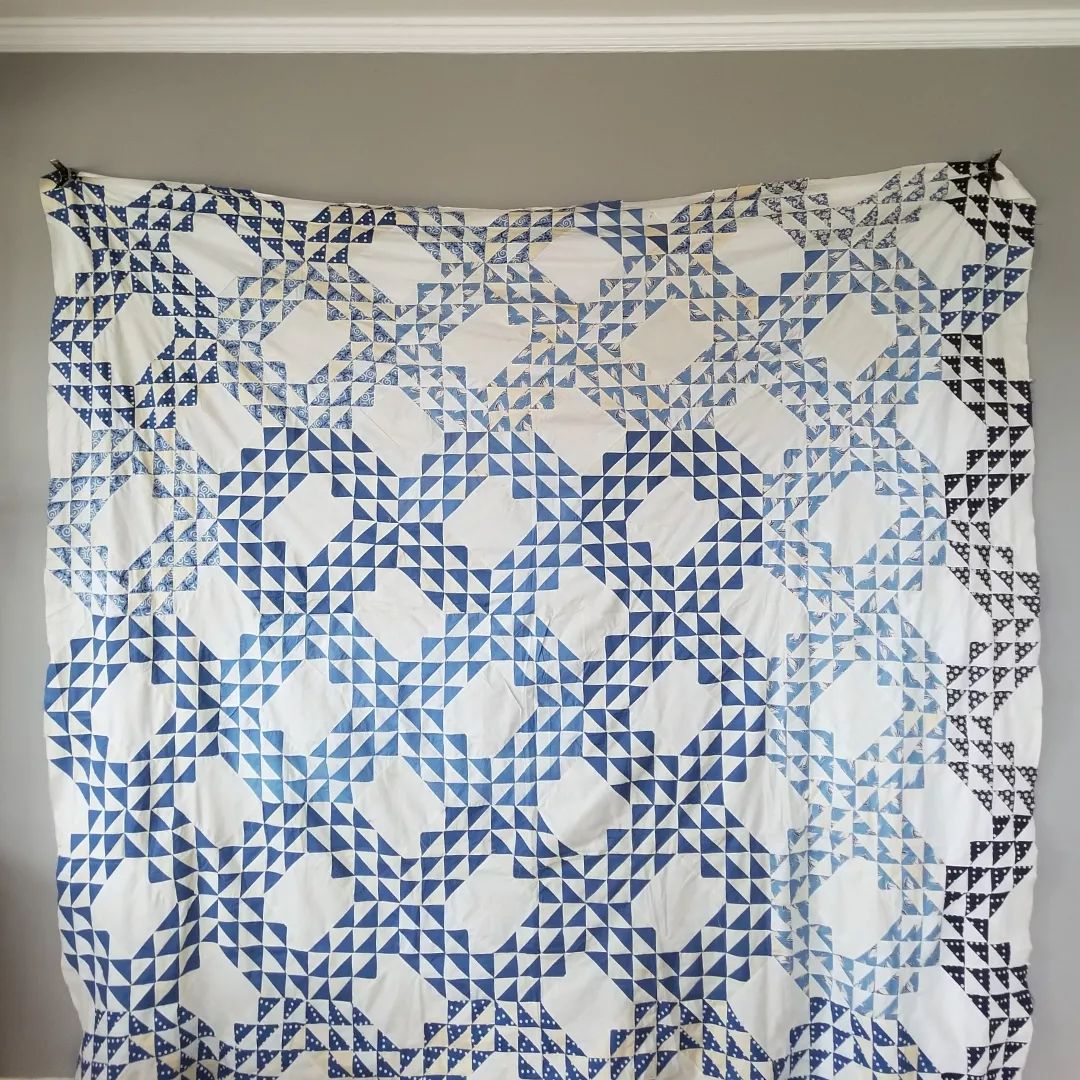 Ocean Waves Quilt TOP 2