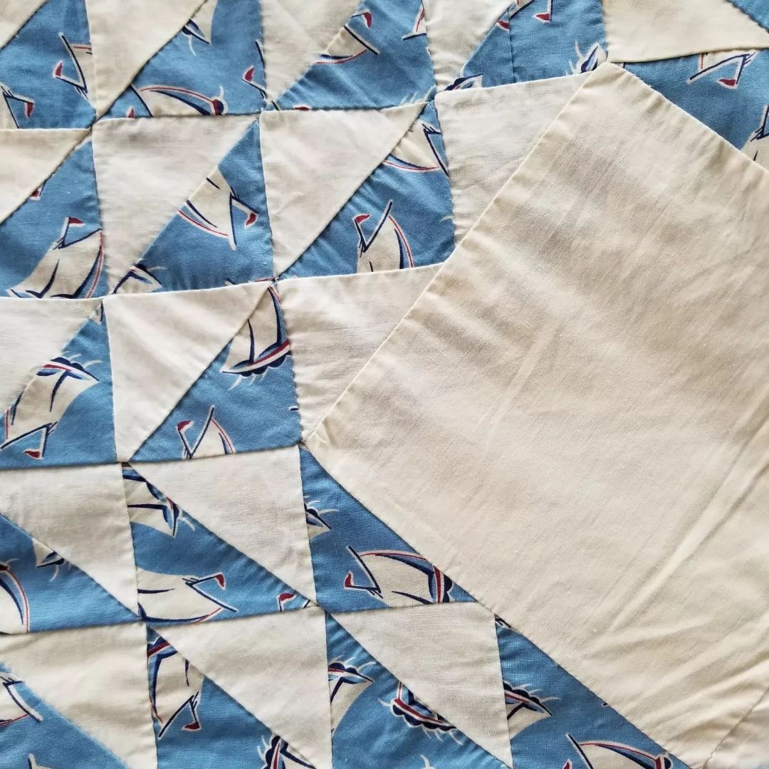 Ocean Waves Quilt TOP 2