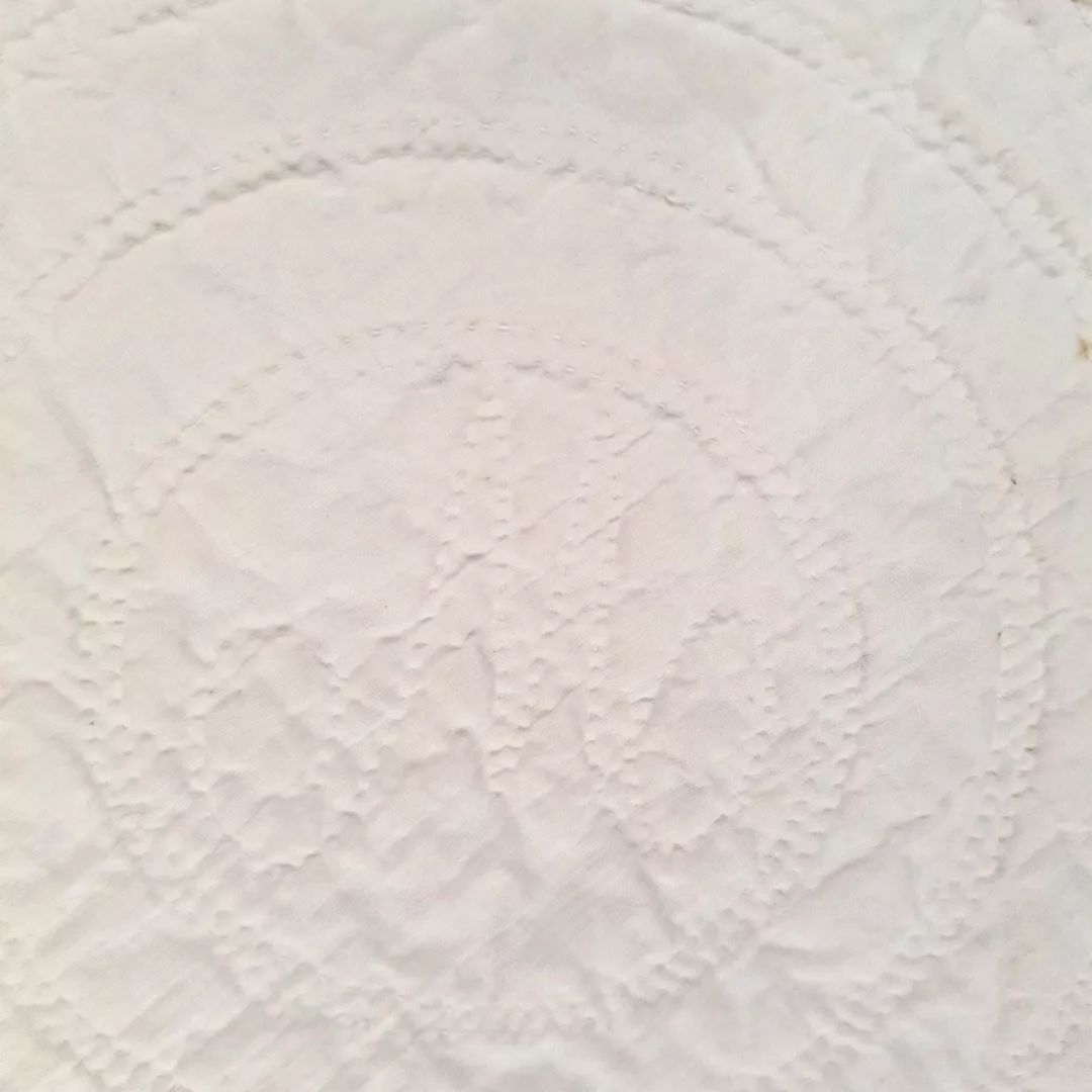 "M" Monogram Irish Chain Quilt
