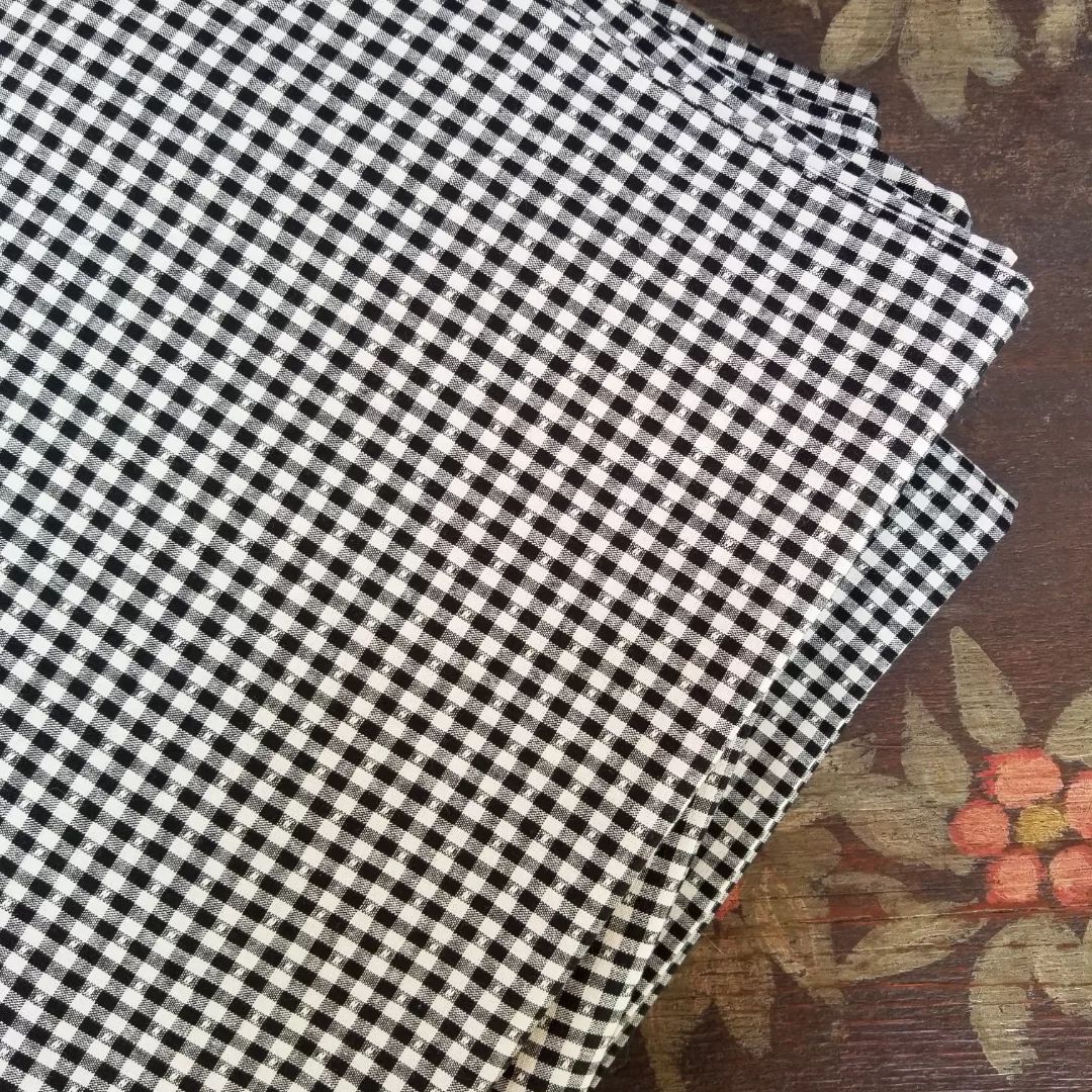 Black Gingham Curtains