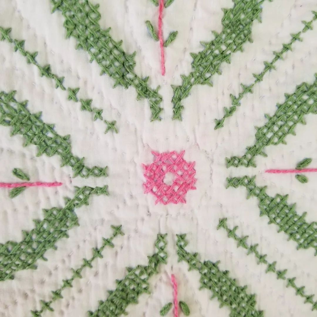 Cross Stitched Quilt 3