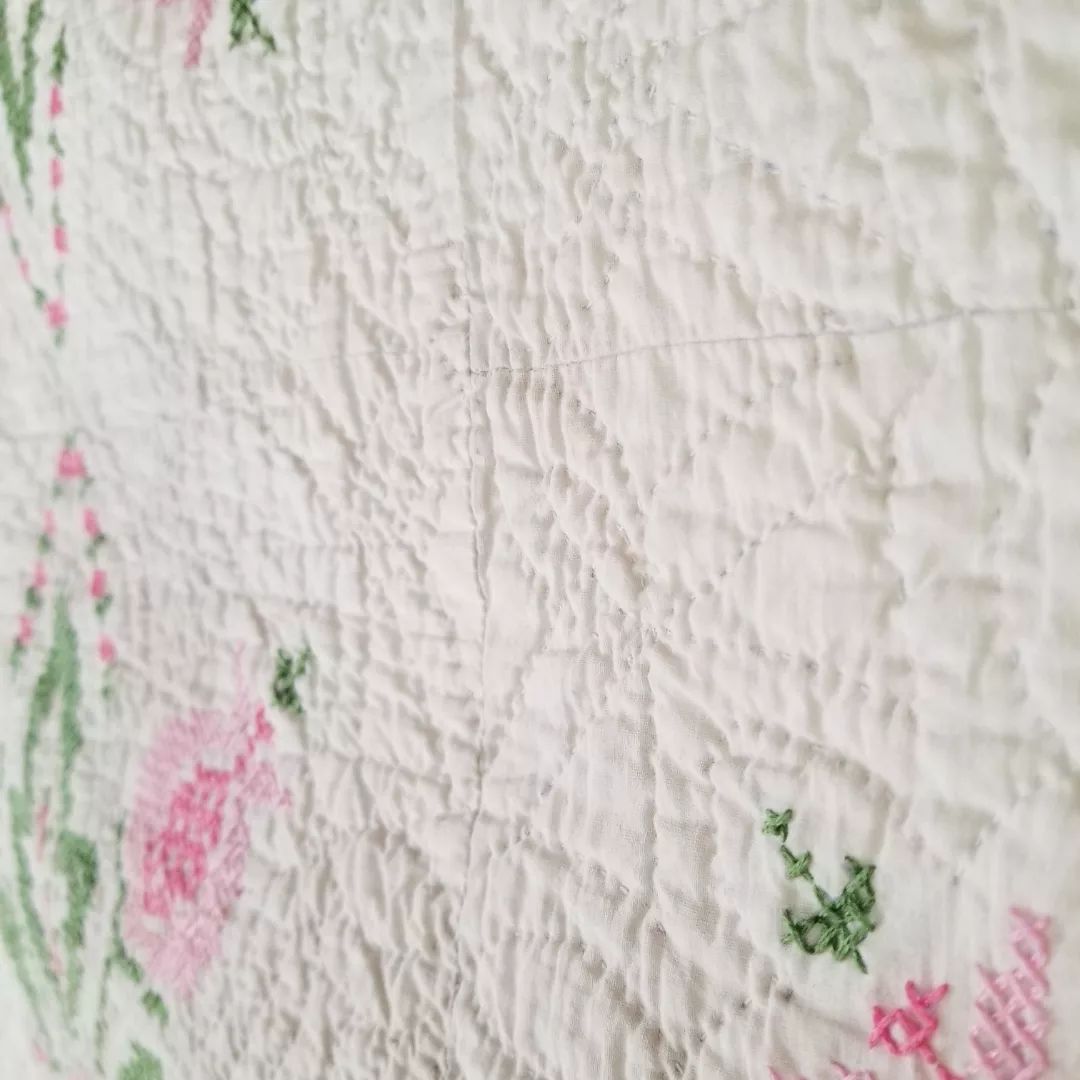 Cross Stitched Quilt 3