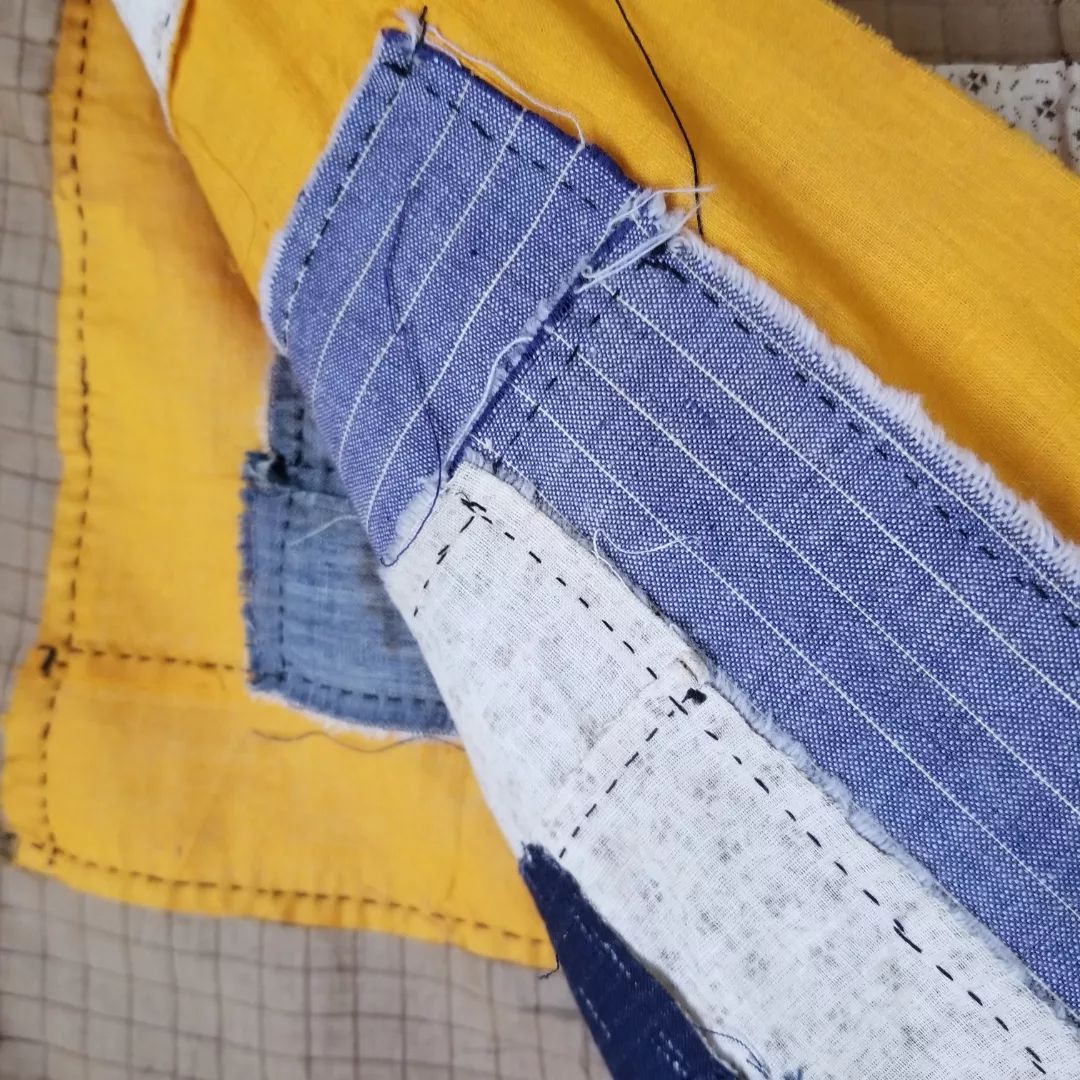 Cheddar Cabin Quilt TOP