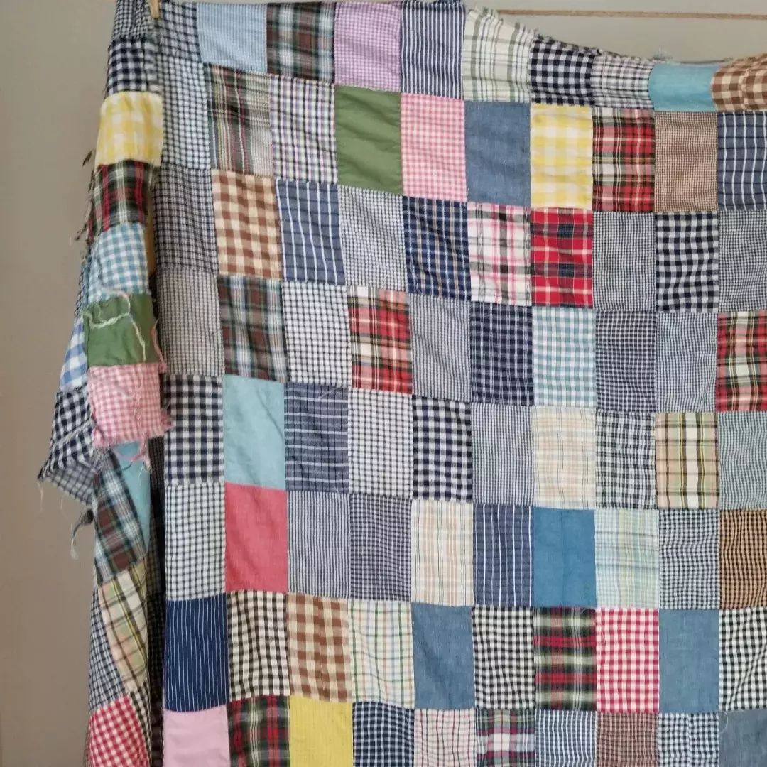 Gingham Quilt Top 2