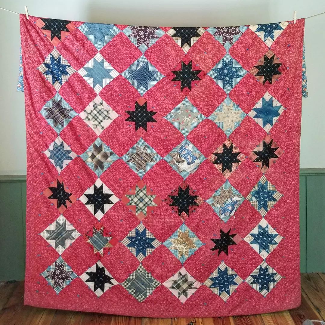 Hand Tied Star Quilt 2