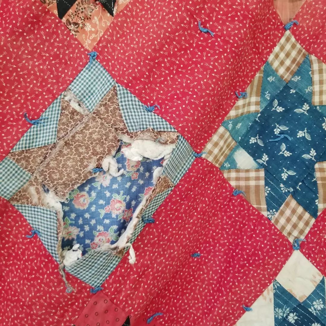 Hand Tied Star Quilt 2