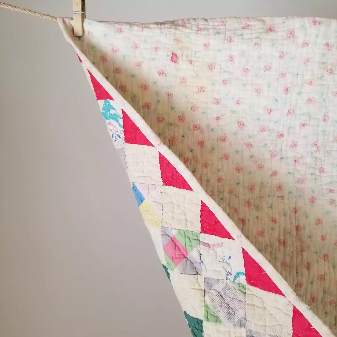 Early 20th century Mini Quilt