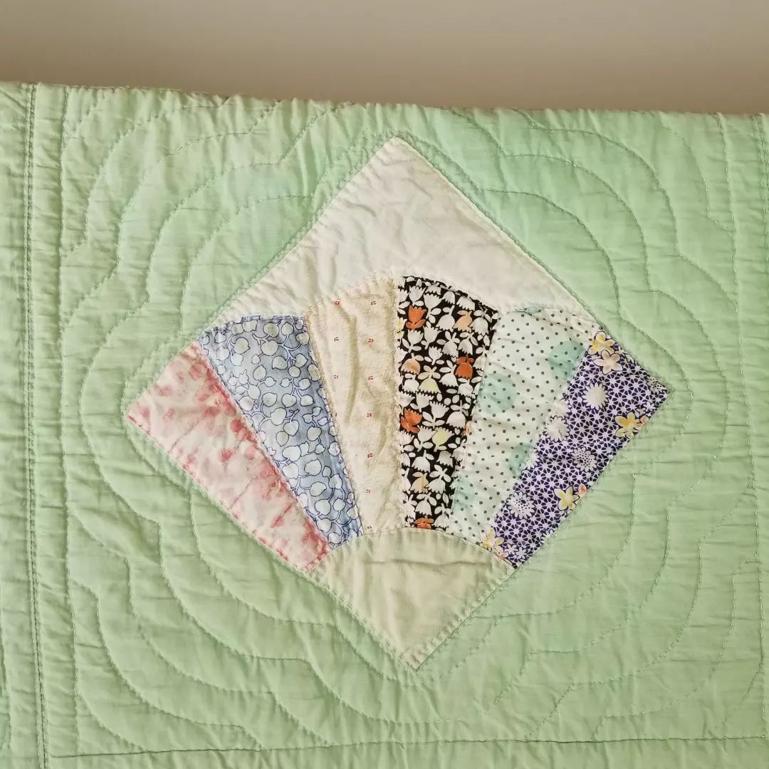 Green Fan Quilt