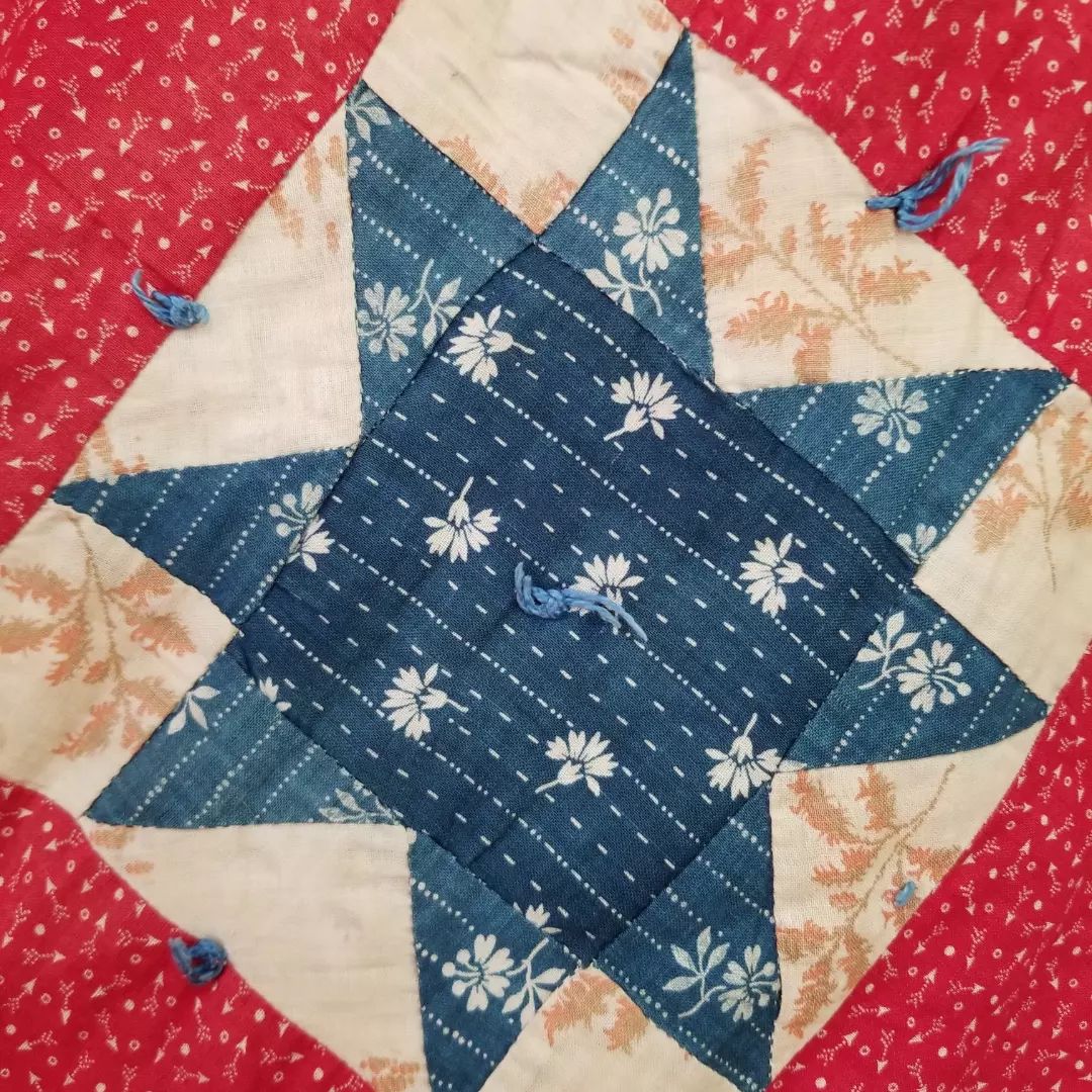 Hand Tied Star Quilt 2