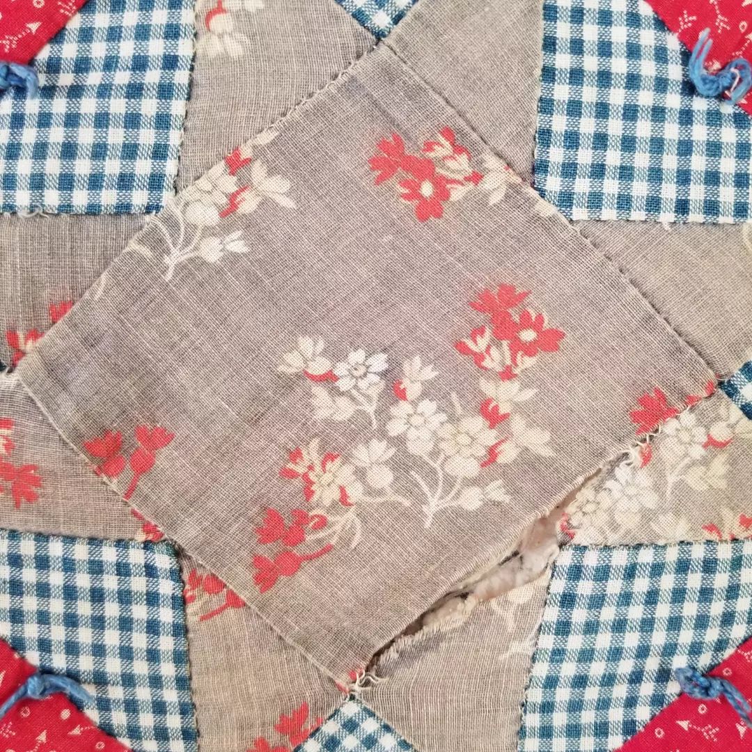Hand Tied Star Quilt 2