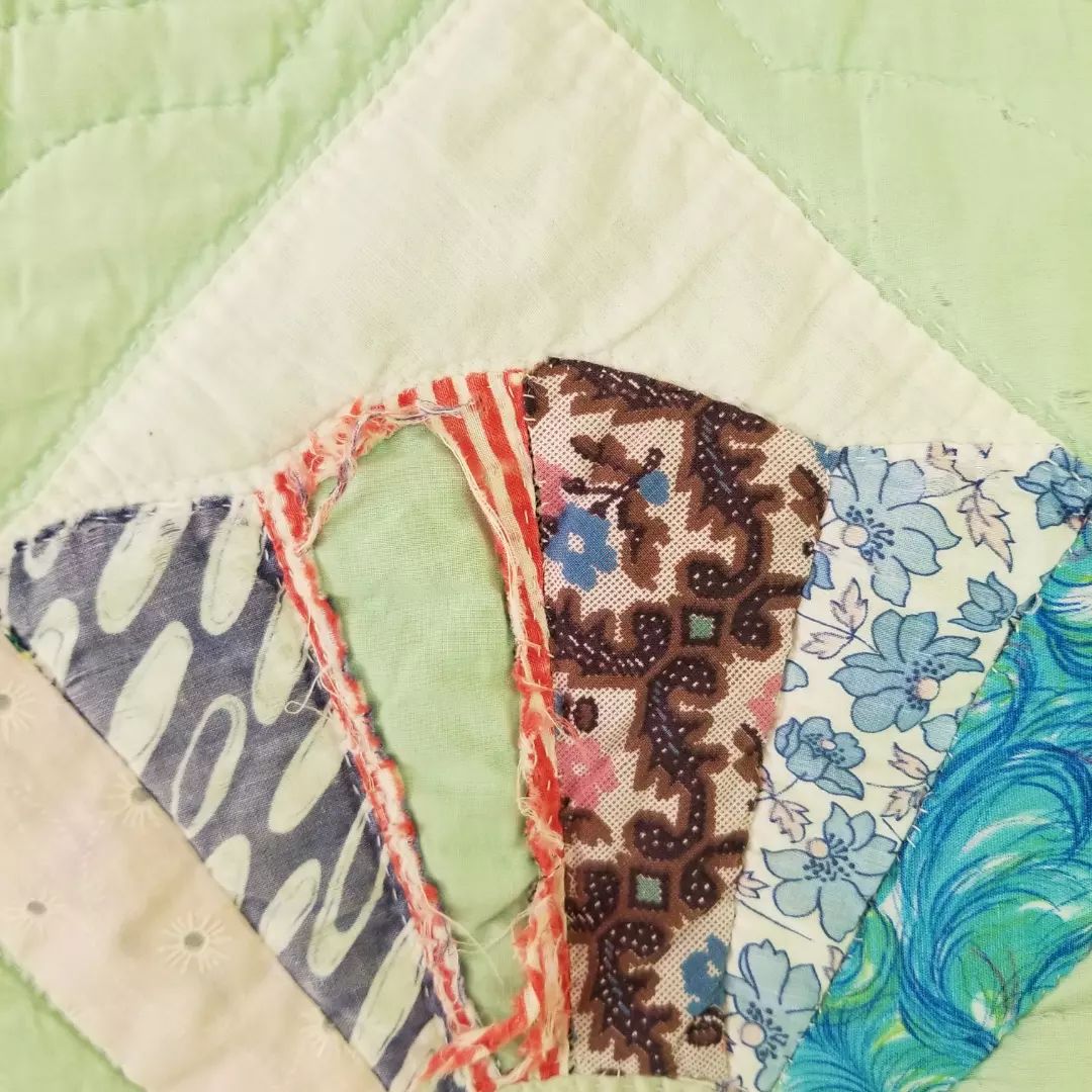 Green Fan Quilt