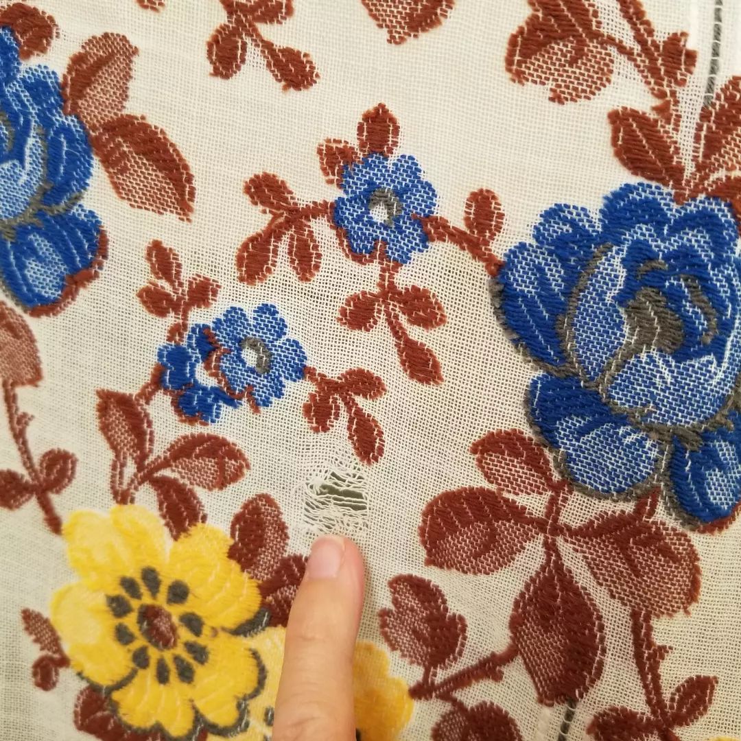 Hand Sewn Curtain Panels, Set of 2