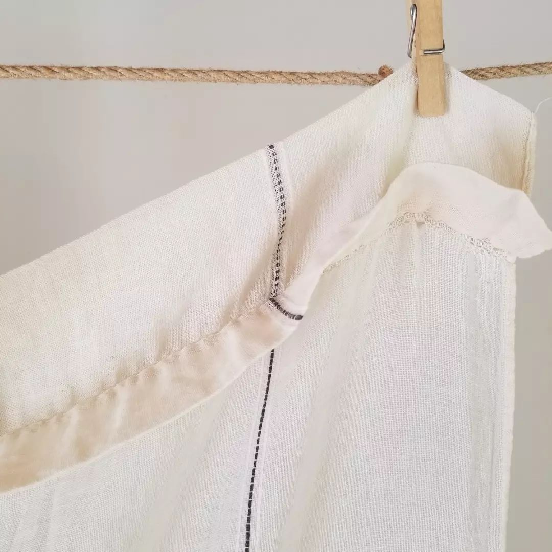 Hand Sewn Curtain Panels, Set of 2