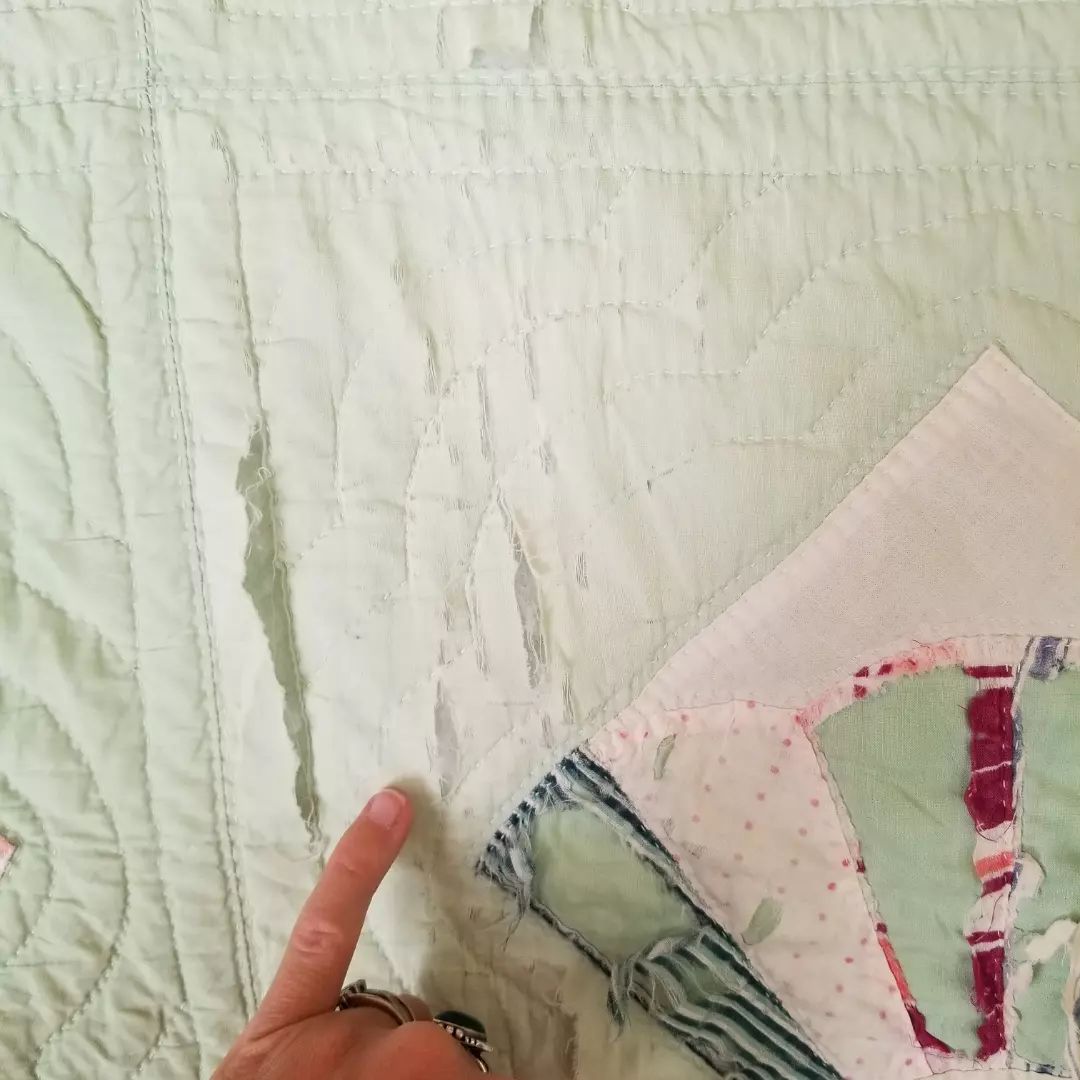 Green Fan Quilt